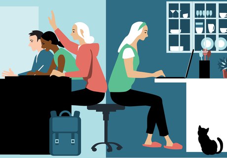 Hybrid undervisning: nye muligheder – nye udfordringer