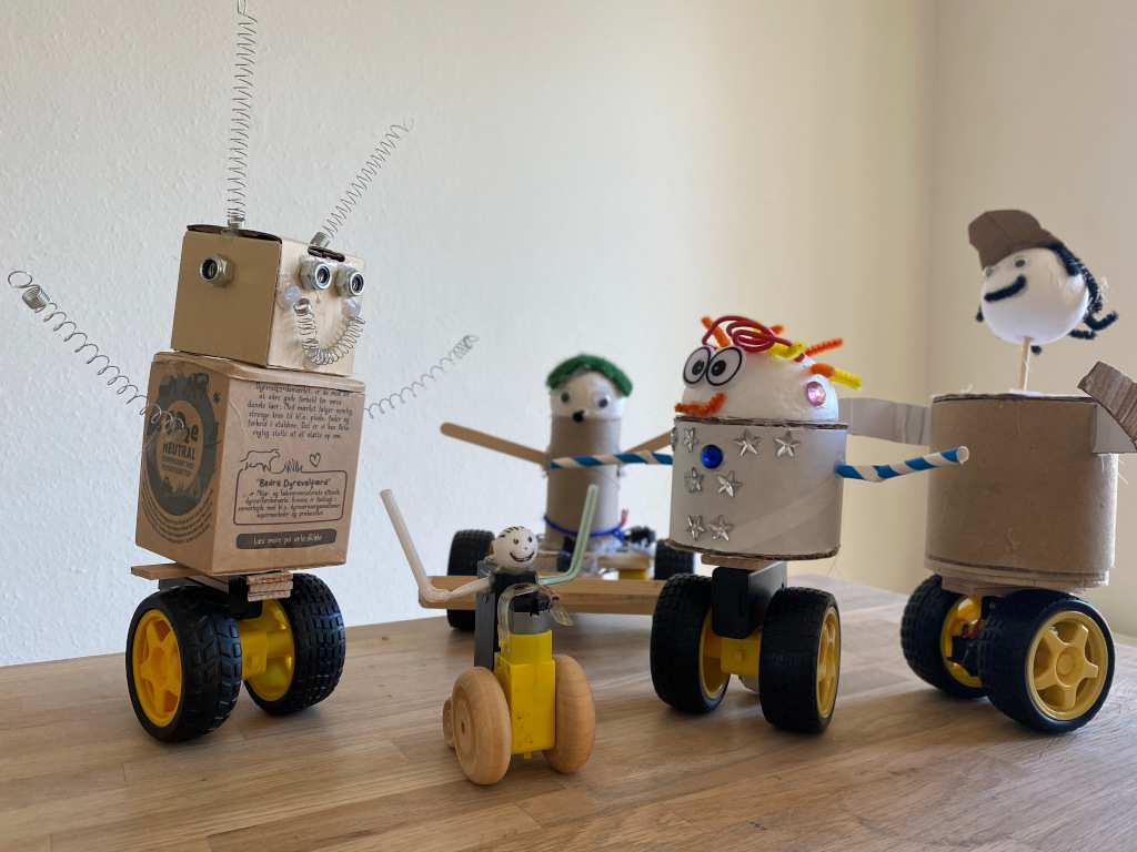 Sjov med robotter og AI hos Opfinderskolen