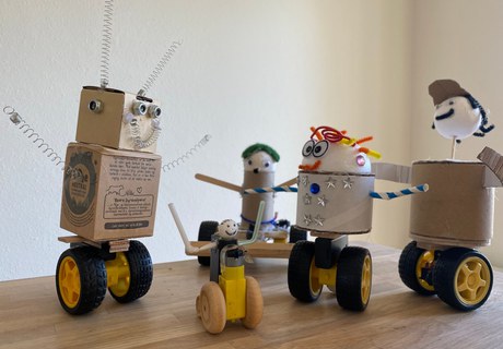 Sjov med robotter og AI hos Opfinderskolen