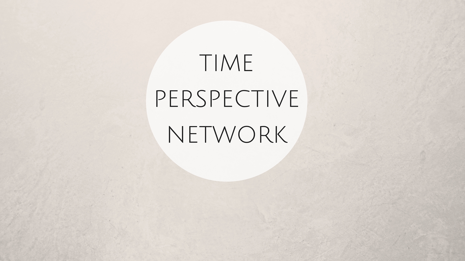 Time Perspective Network