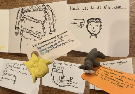 At få de unge i tale