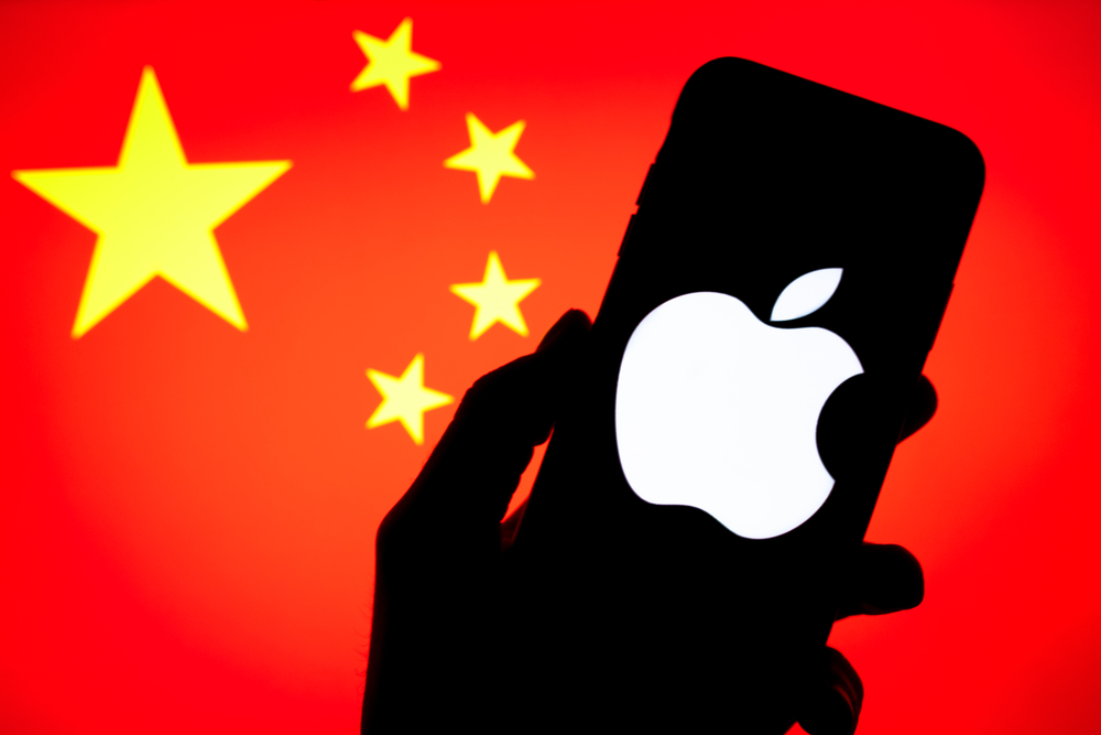 The emerging geotechnopolitical cold war: The case of Apple in China